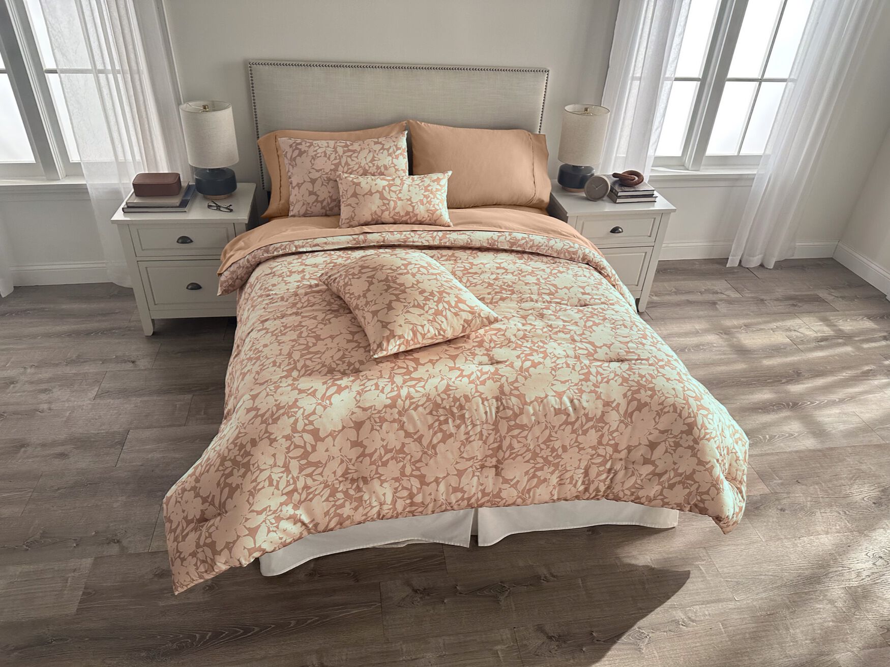 Floral 4-Pc. Comforter Set, , alternate image number 3