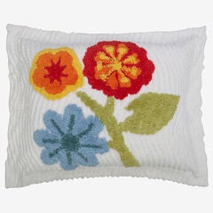 Bloom Chenille Shams