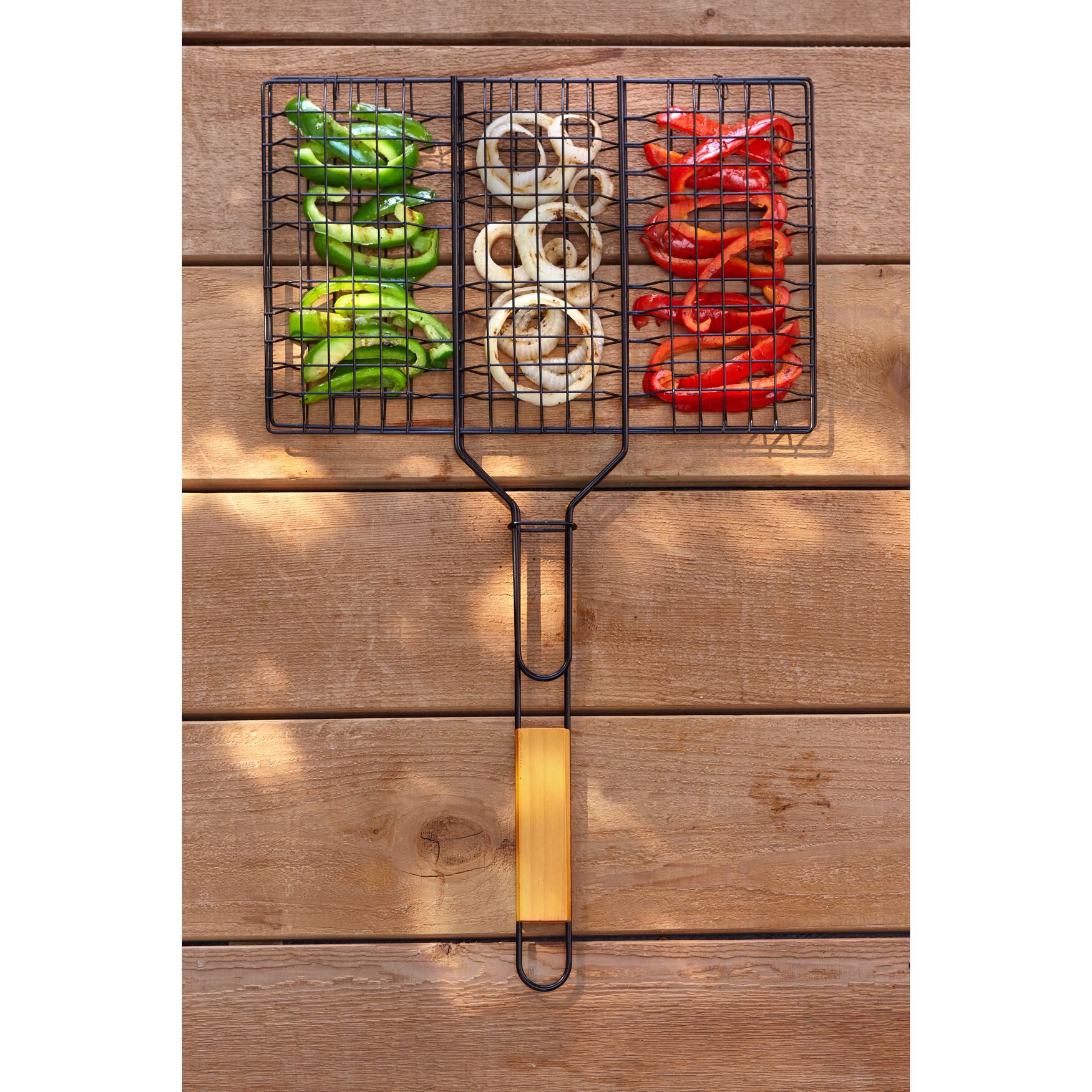 BBQ Griller Basket, BLACK, hi-res image number 0