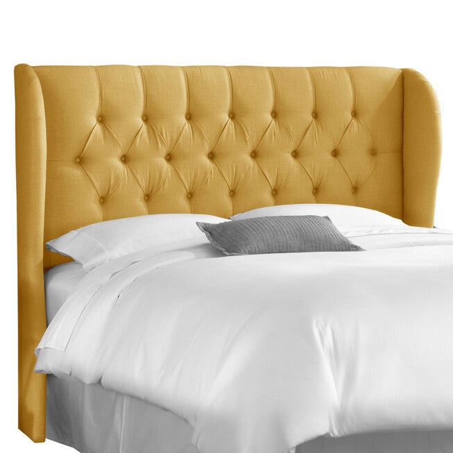 Tufted Wingback Headboard, , alternate image number null