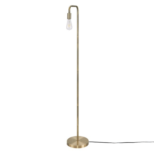 Maddox Antique Brass Floor Lamp, , on-hover image number null