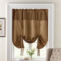 BH Studio Room-Darkening Tie-Up Shade