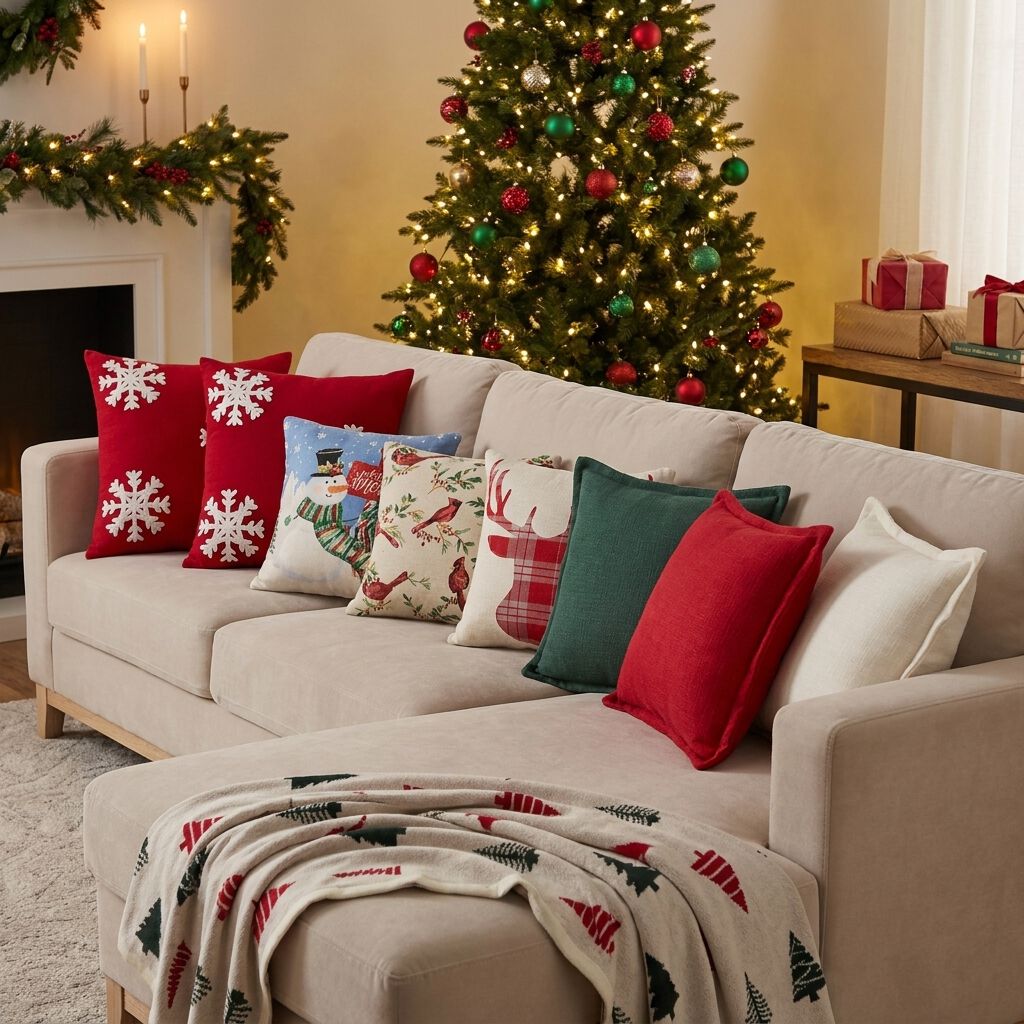 Set of 2 Decorative Pillows, 20 inches x 20 inches, , alternate image number 4