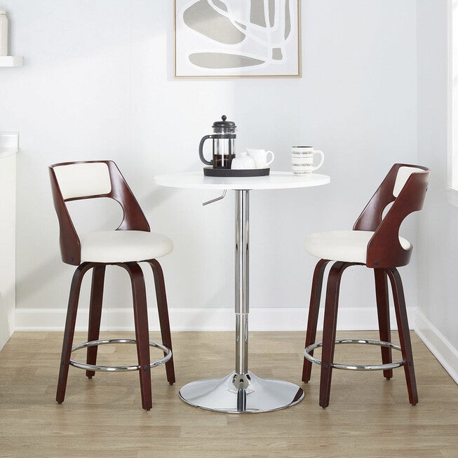 Pino 24 inches Fixed-Height Barstool - Set Of 2, , alternate image number null