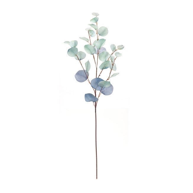 Silver Dollar Eucalyptus Leaf Spray (Set Of 6), , on-hover image number null