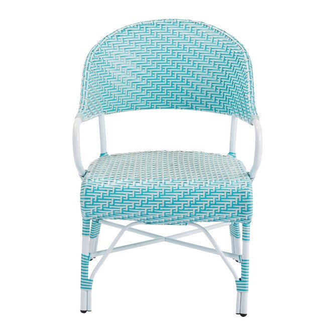 Two-Tone Emalyn Chairs, Set of 2, BLUE WHITE, hi-res image number null
