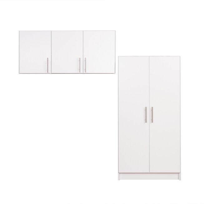 White Elite 86 inches Storage set E - 2 pc, , on-hover image number 1