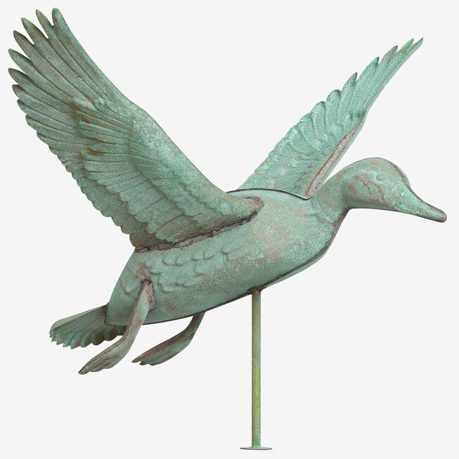 Copper Duck Weathervane , , alternate image number null