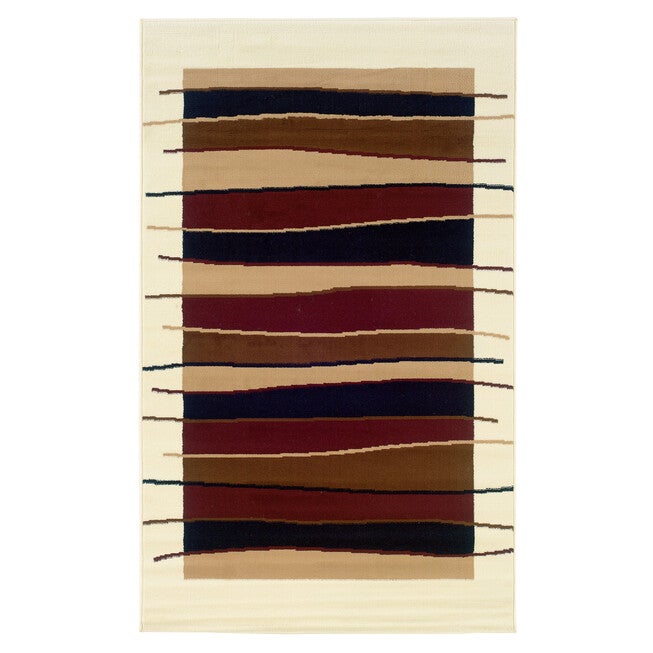 Capri Cream 5' x 7' Area Rug, CREAM, hi-res image number null