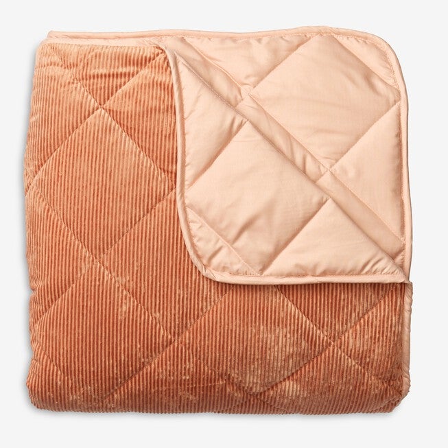 BH Studio Cloud Ribbed Velvet Quilt, BLUSH, hi-res image number null