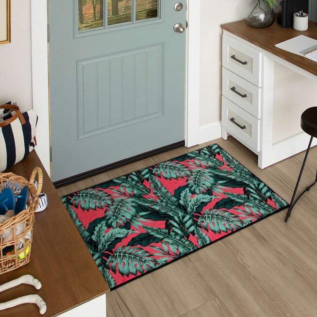 Palm Tree Paradise Kitchen Rug, , alternate image number 6