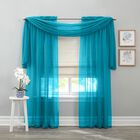 BH Studio Sheer Voile Rod-Pocket Panel Pair, , on-hover image number null