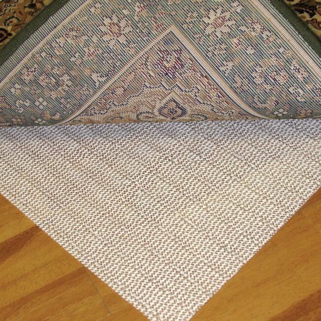 Non-Slip Ultra Stop Round Rug Pad , BEIGE, hi-res image number 0