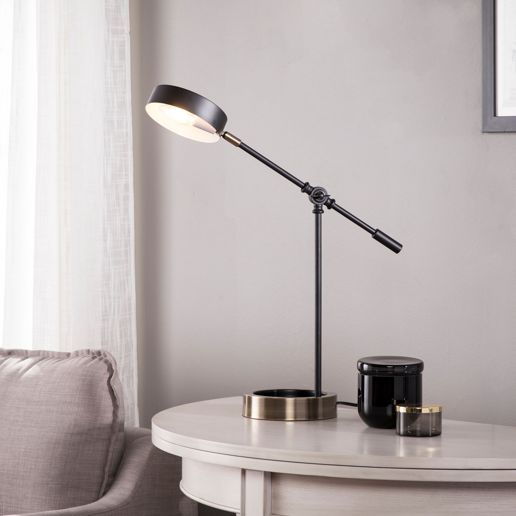Blenheim Task/Desk Lamp, BRASS, hi-res image number 0