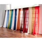BH Studio Sheer Voile Rod-Pocket Panel Pair, , alternate image number null