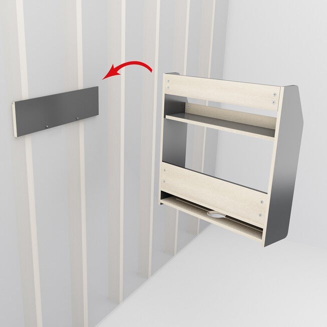 2-Tier Floating Wine and Liquor Rack, , alternate image number 6