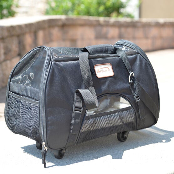 Pet Travel Carrier, RollAway Pet Dog Cat Carrier Fullbeauty Outlet