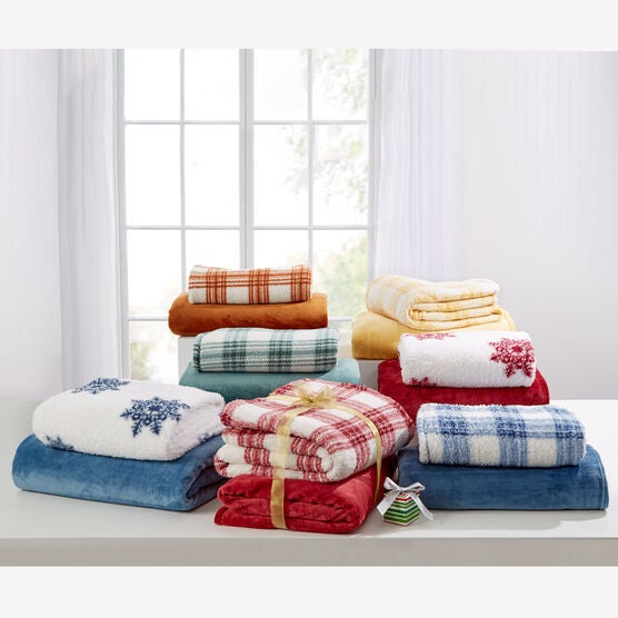Fleece Blanket + Fleece Throw, , alternate image number null