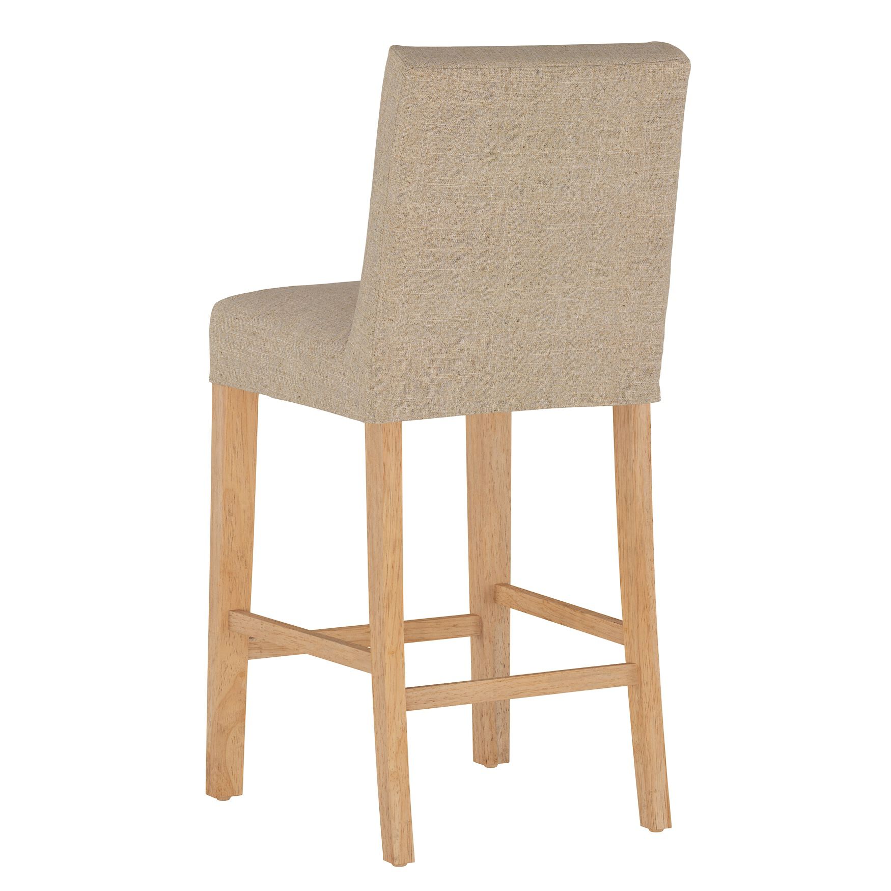 Linen Slipcover Barstool, , alternate image number 3