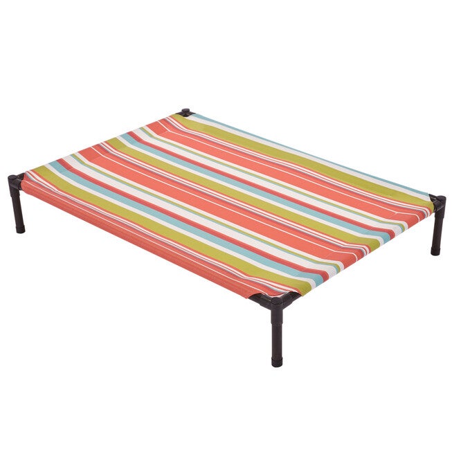 Large Striped Textilene Pet Bed , MULTI STRIPE, hi-res image number null