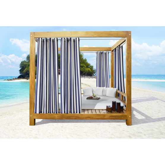 84"L Seascape Outdoor Panels - Set of 2, INDIGO, hi-res image number null