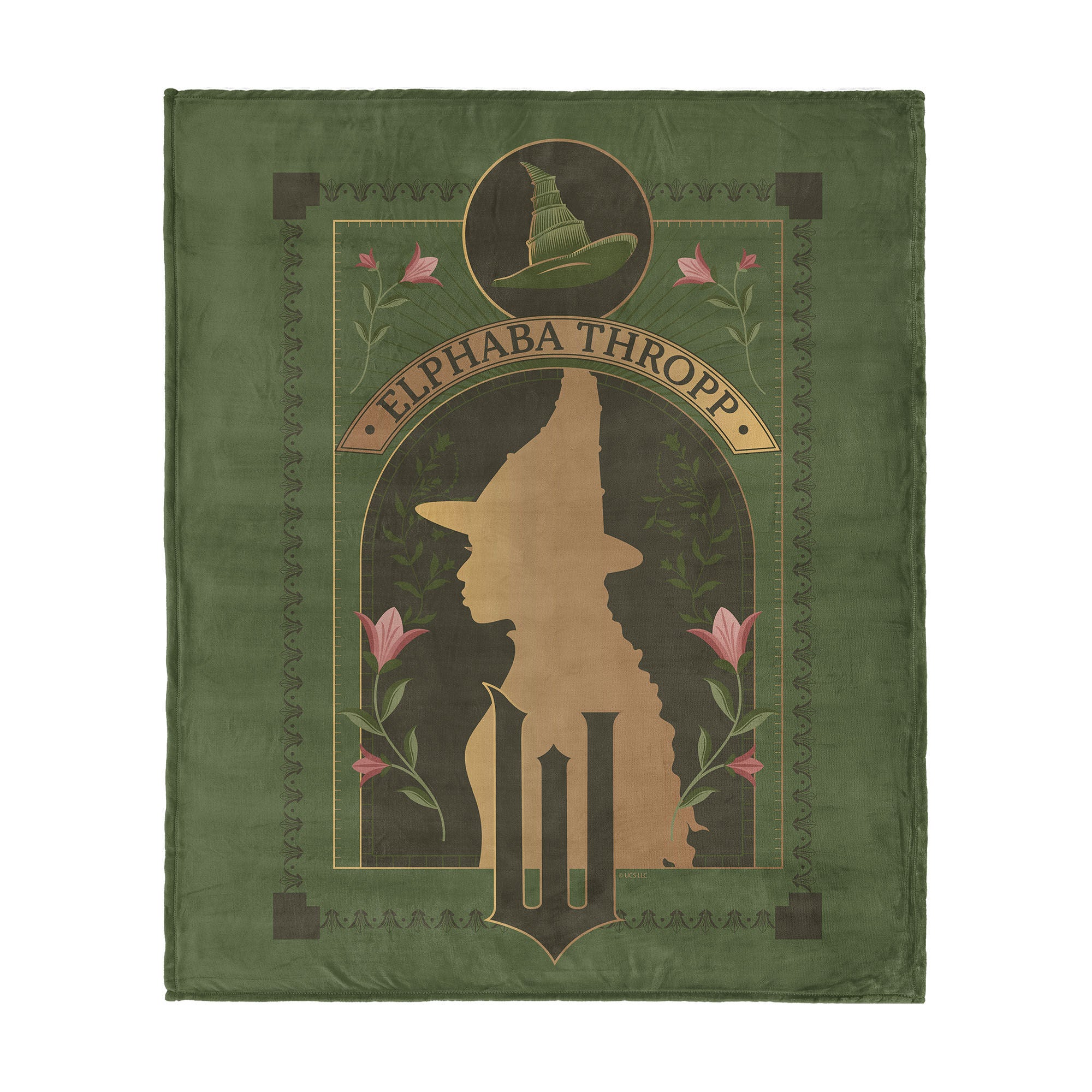 Wicked Elphaba Thropp Silk Touch Throw Blanket 60x80 inches, ELPHABA, hi-res image number 0