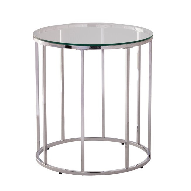 Cranstyn Round End Table with Glass Top, , on-hover image number null