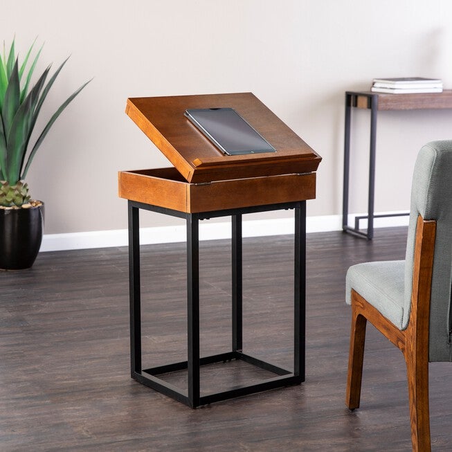 Holly & Martin Cayson Storage Lift-Top Side Table, , alternate image number null