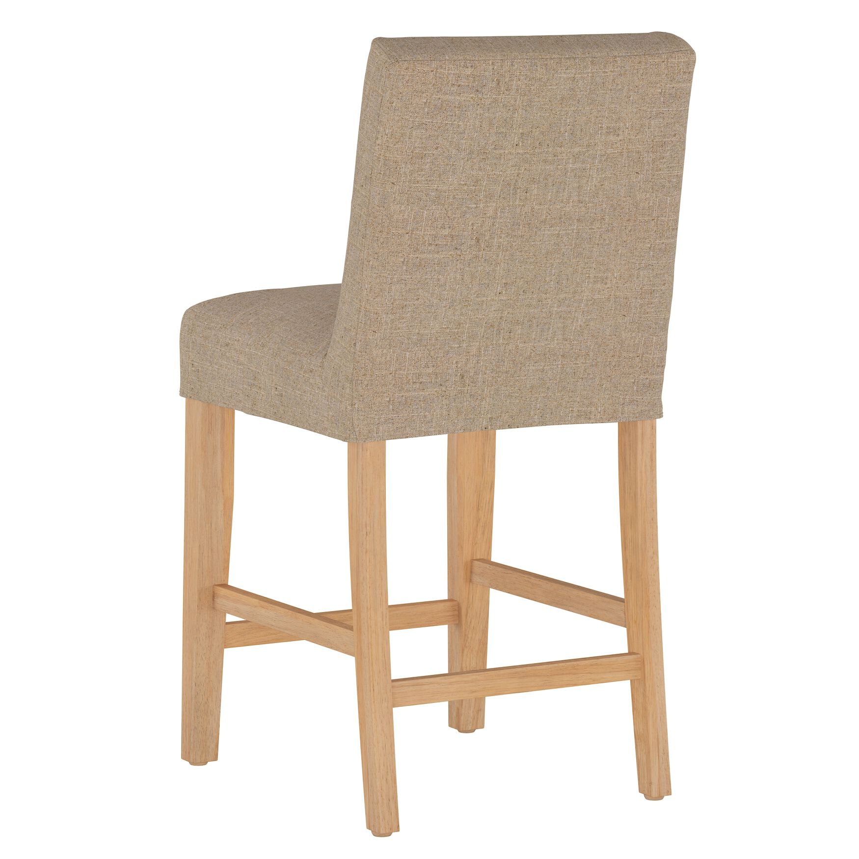 Linen Slipcover Counter Stool, , alternate image number 4