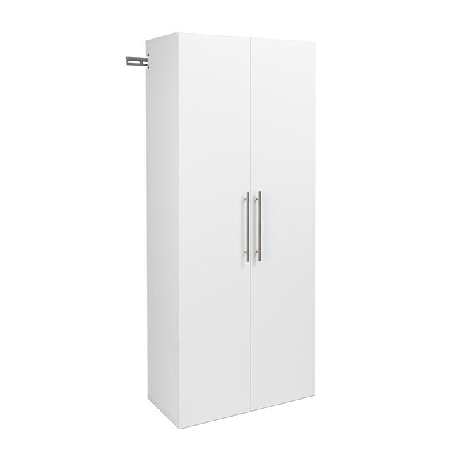 HangUps 30 inches Large Storage Cabinet, White, WHITE, hi-res image number null