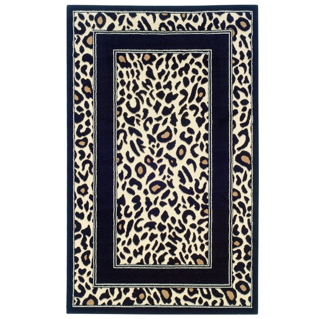 Capri Leopard 5' x 7' Area Rug, LEOPARD, hi-res image number 0