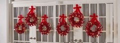 Red Berry 16" Mini Wreaths