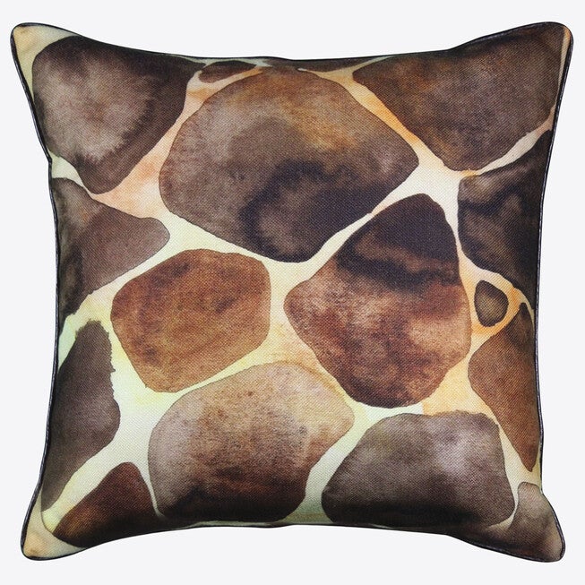 Giraffe Reversible Decorative Pillow, , on-hover image number 1