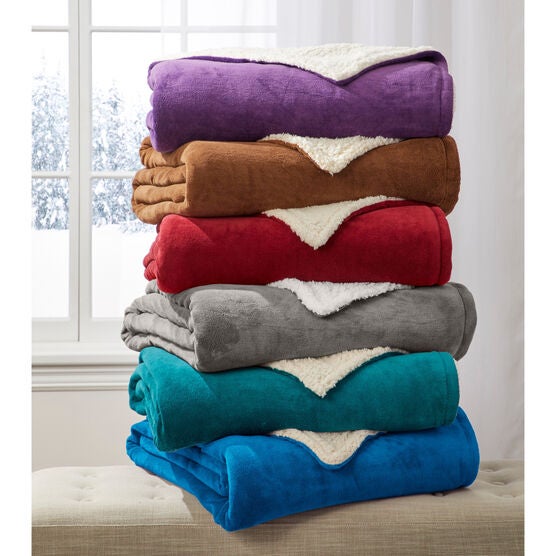 BH Studio Sherpa Microfleece Blanket, , alternate image number null