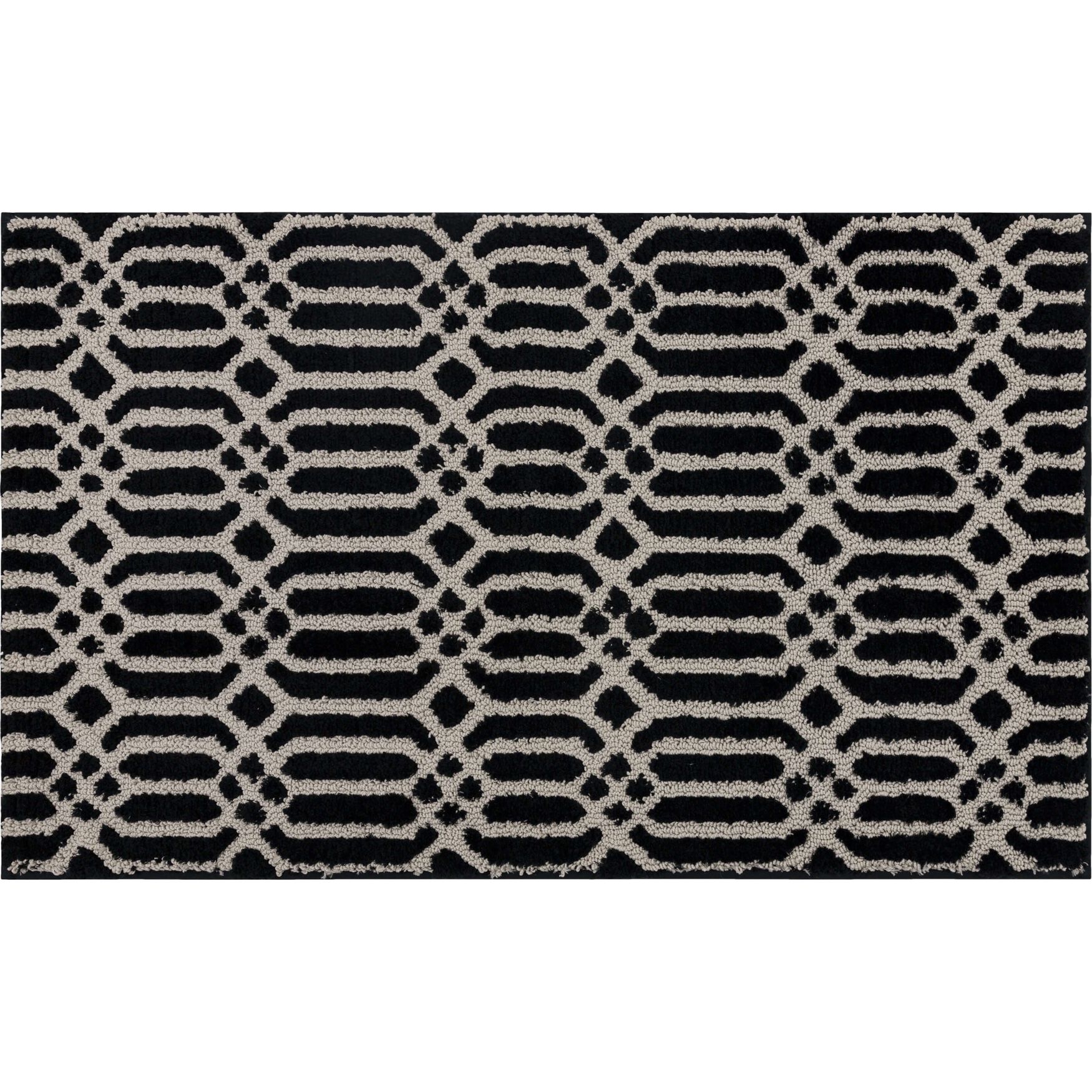 Linkage Bath Rug, BLACK FLINT, hi-res image number 0