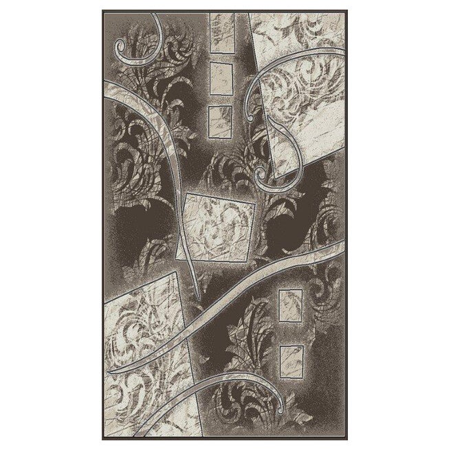 Jewel Brown/Cream 2' x 3', BROWN CREAM, hi-res image number 0