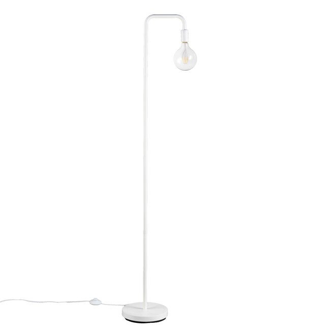 Maddox White Metal Floor Lamp, , on-hover image number null
