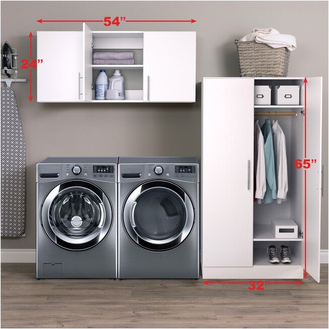 White Elite 86 inches Storage set E - 2 pc, , alternate image number 3