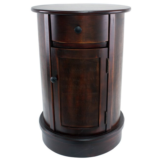 Round Side Table, VINTAGE CHERRY, hi-res image number 0