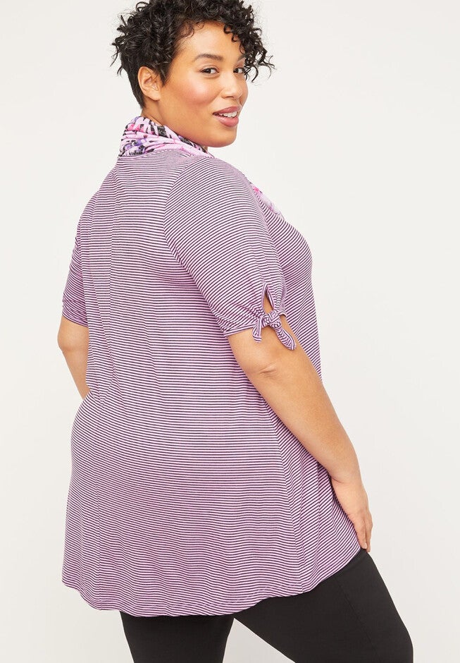 Palisades Duet Scarf Top, , on-hover image number null