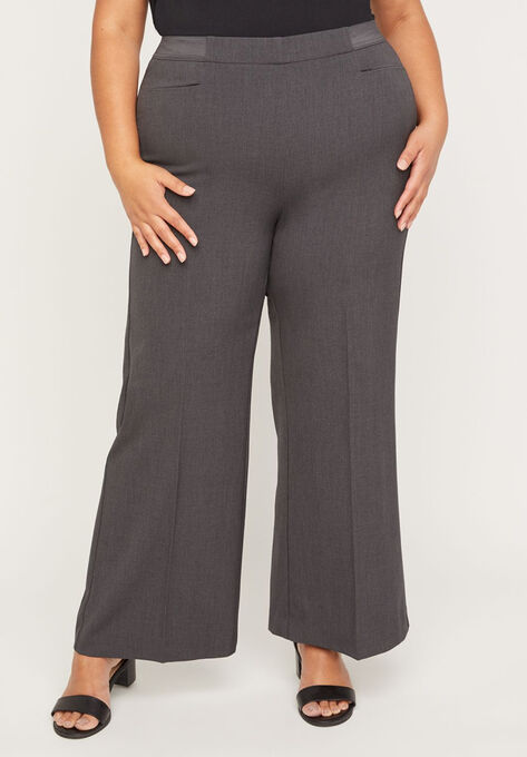 Wide Leg Refined Pant, NINE IRON, hi-res image number null