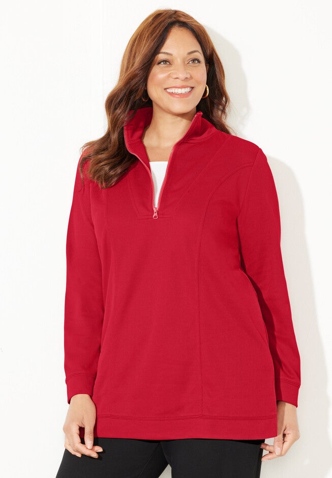 Soft-Touch Duet Top, CLASSIC RED, hi-res image number null