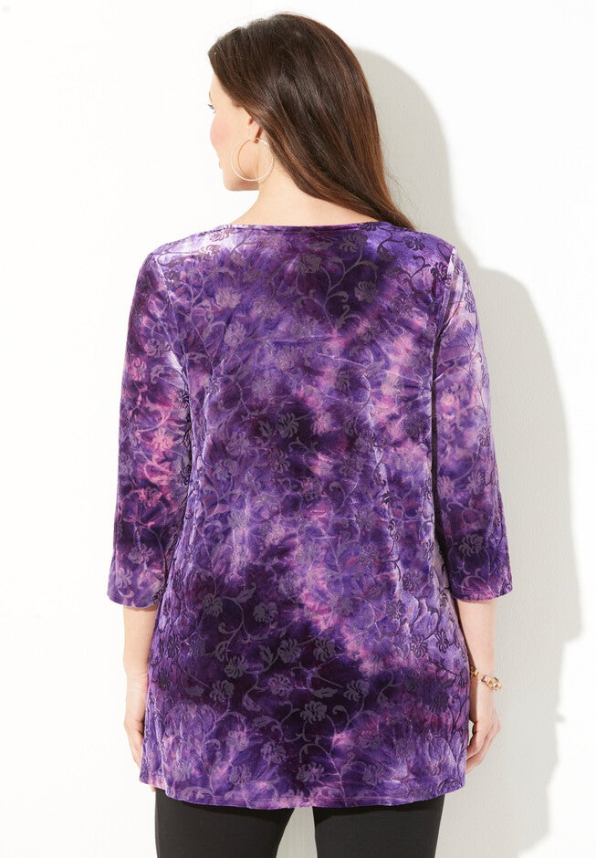 AnyWear V-Neck Tunic, , on-hover image number 1