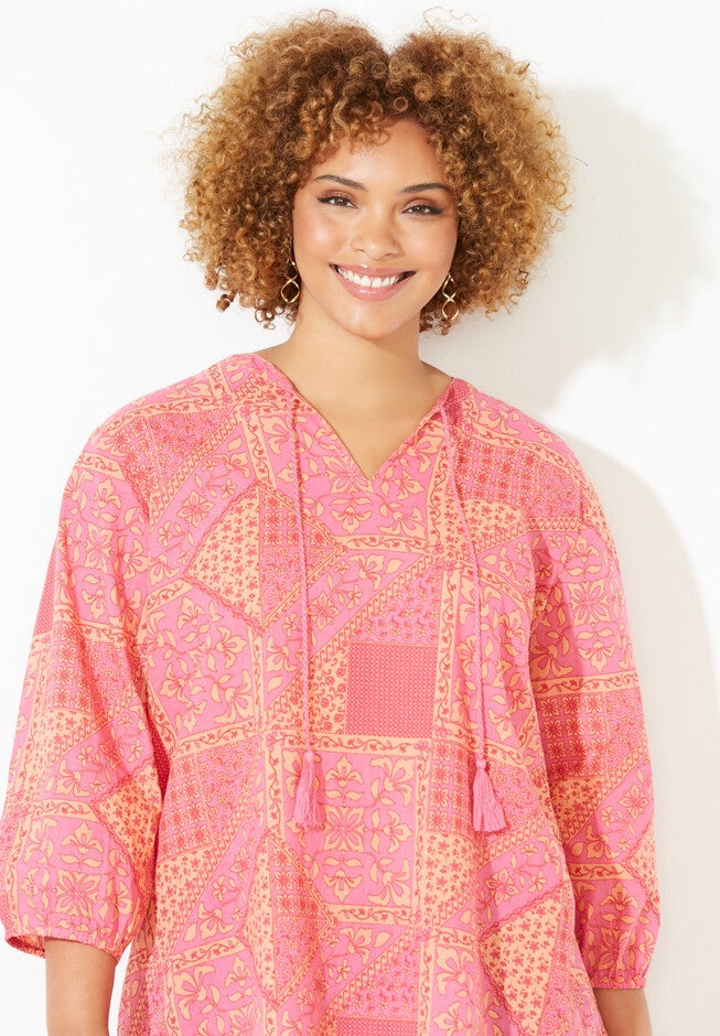 Liz&Me® Classic Peasant Top, , alternate image number 2