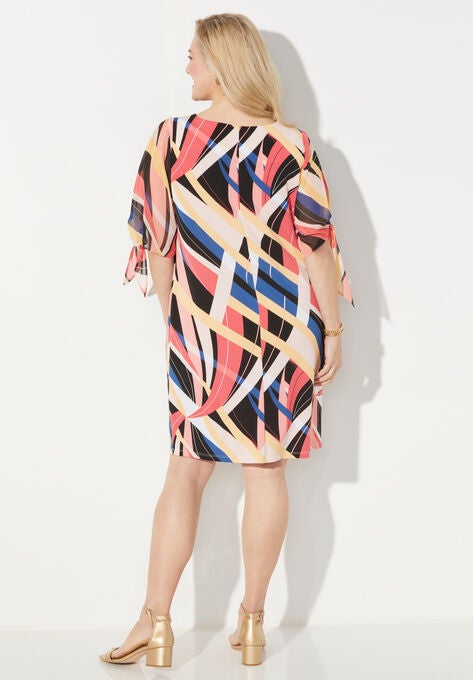 Modern shift Dress, , on-hover image number null