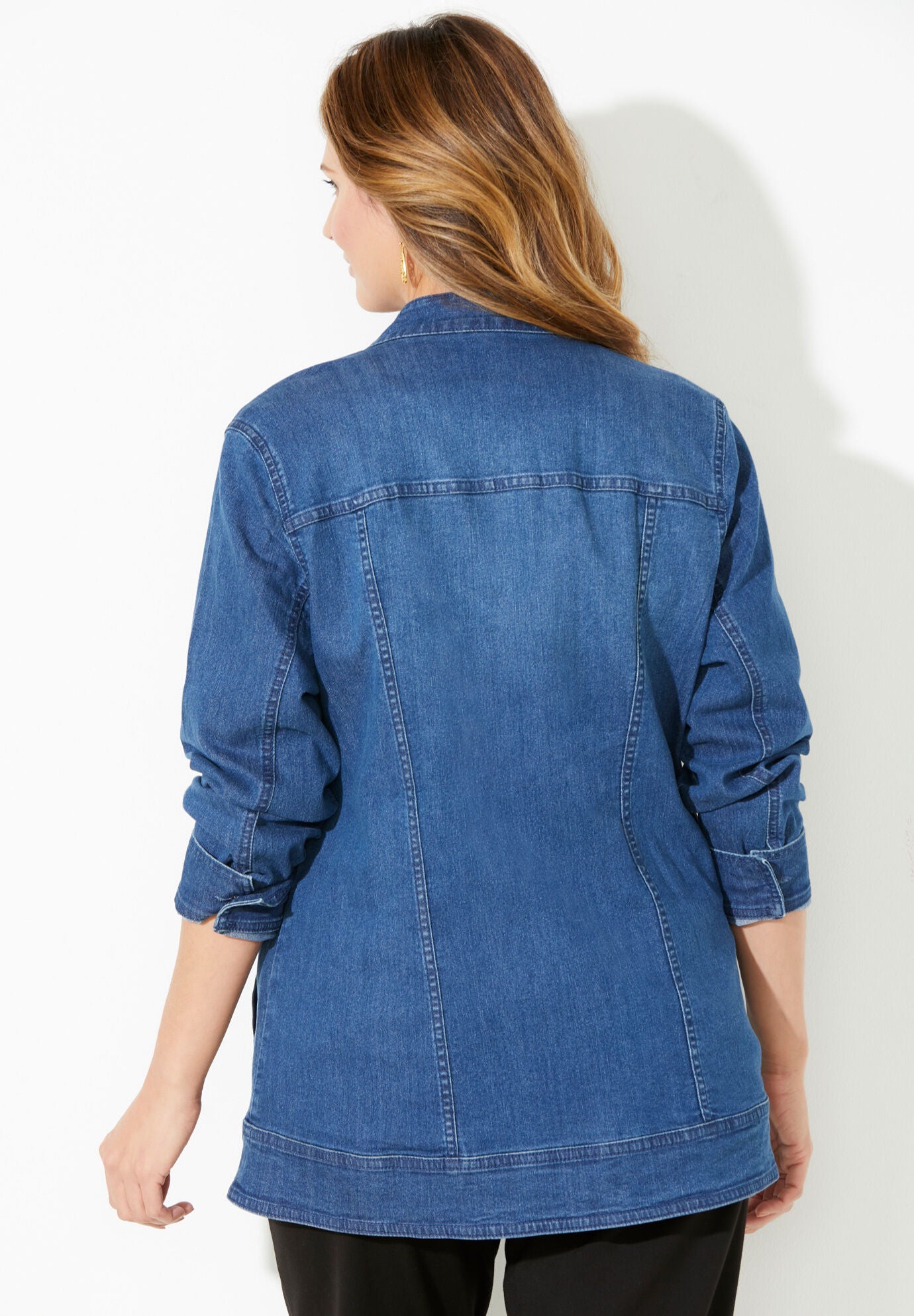 Liz&Me&reg; Denim Jacket, , on-hover image number 1