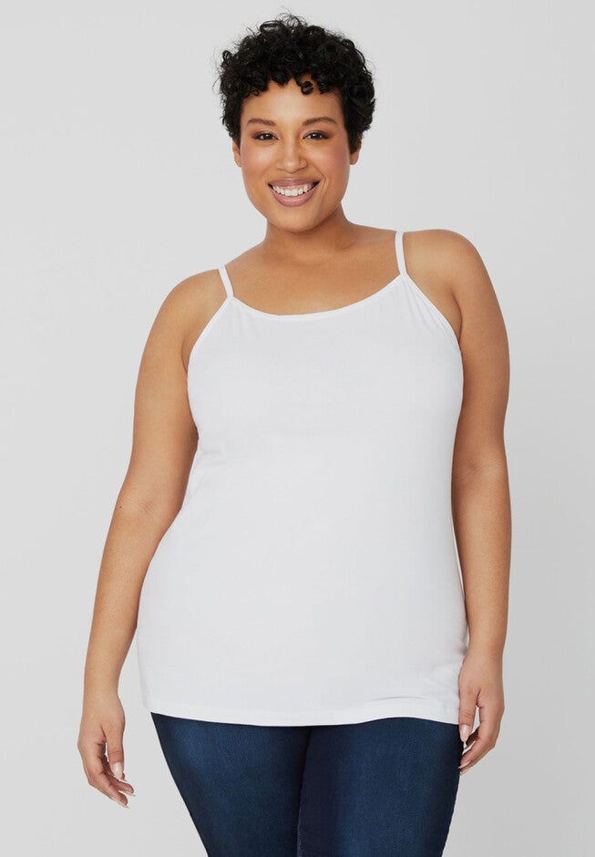 Suprema Basic Cami, WHITE, hi-res image number null