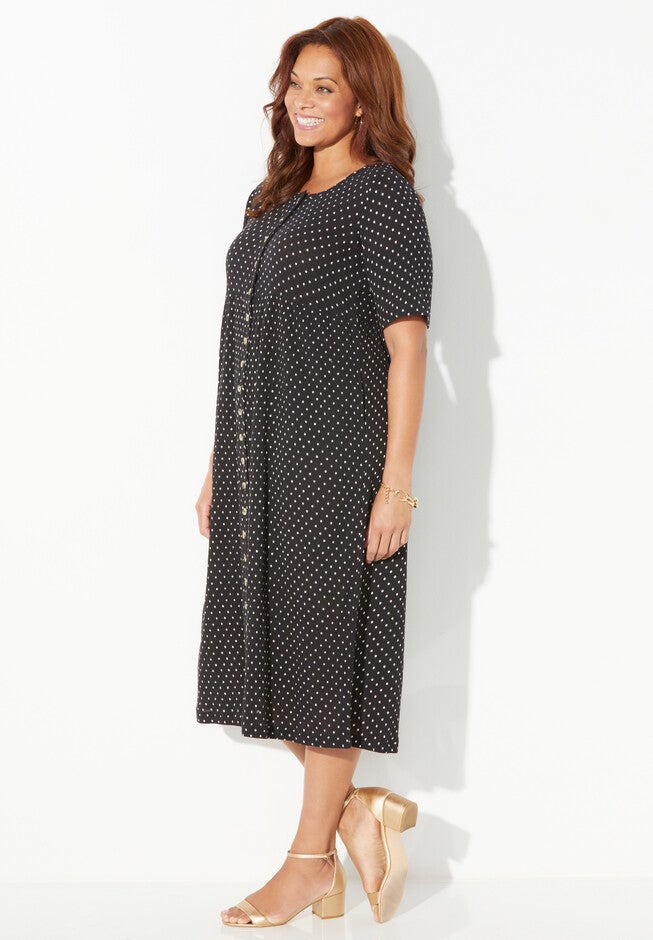 Garden Party Gauze Midi Dress, , alternate image number 2