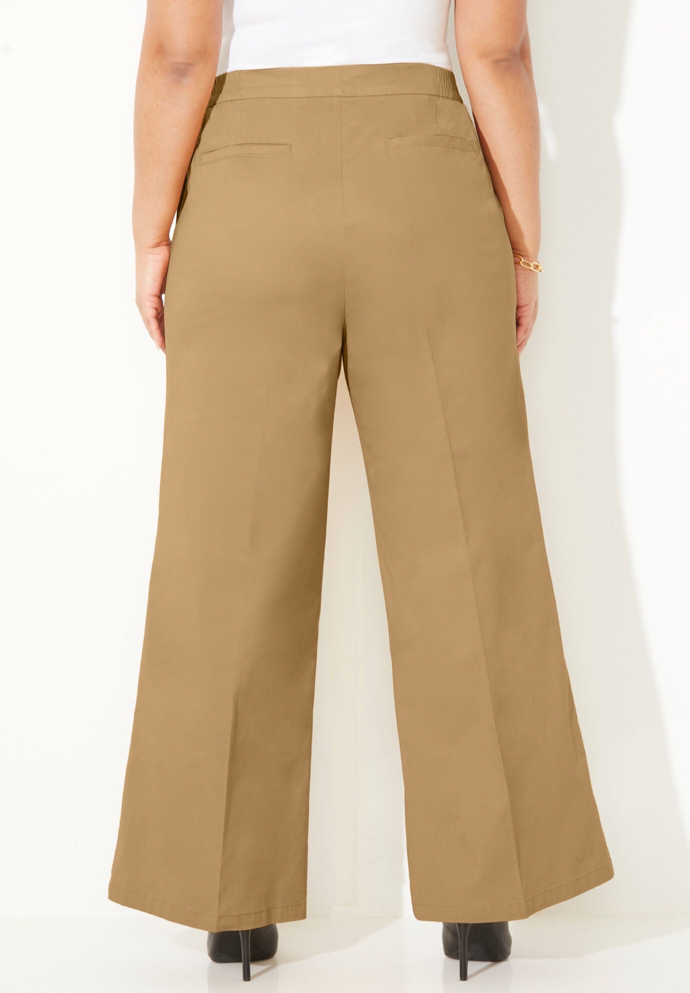 Liz&Me&reg; Wide Leg Trouser, , on-hover image number 1