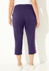 Colorblock French Terry Capri, , on-hover image number null
